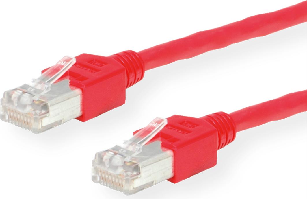 KERPEN MegaLine D1-20 SF/U Crossover-Kabel CAT 5e SF/UTP 15 m RJ-45 Rot