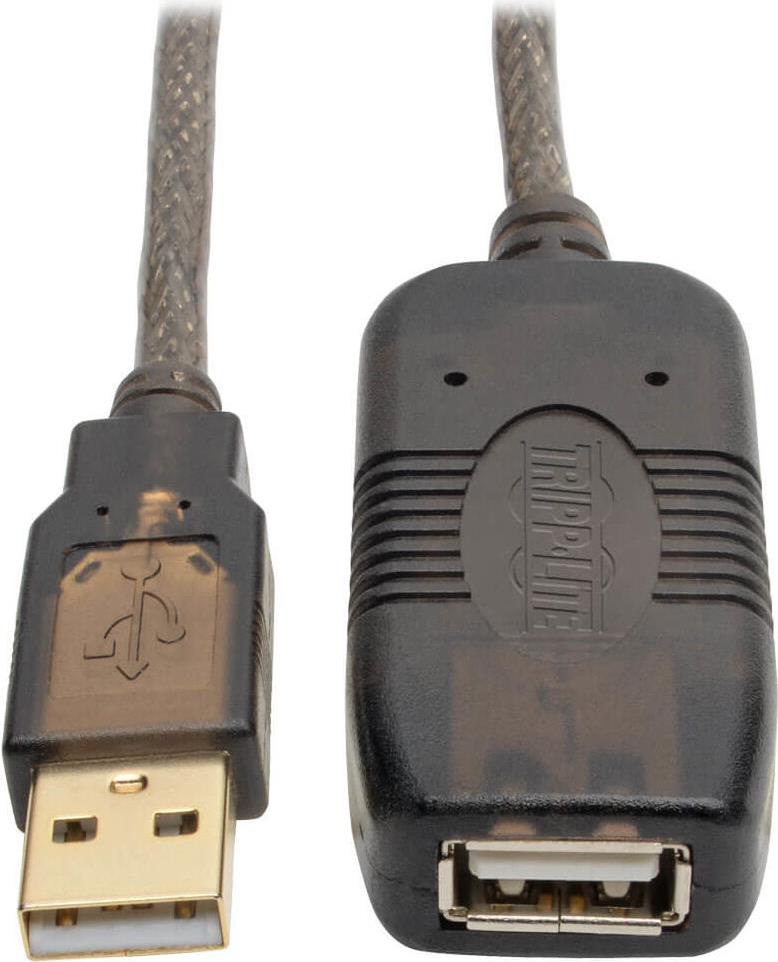 Tripp Lite U026-025 Aktives USB 2.0-Verlängerungkabel (USB-A Stecker/Buchse) - 7,62 m (U026-025)