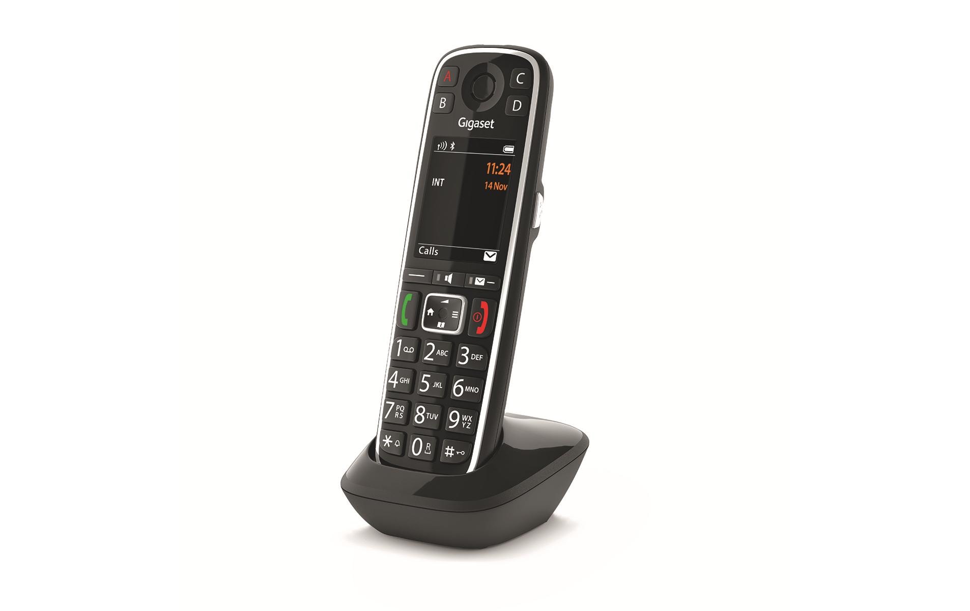 Gigaset E720HX Schnurloses Erweiterungshandgerät SIP DECT Schwarz