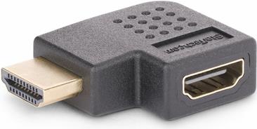 StarTech.com Right Angle HDMI 2.0 Adapter, 90-Degree HDMI Port Saver, M/F (HDMI2HDMIMFRA)