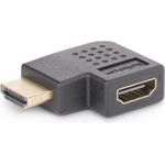 StarTech.com Right Angle HDMI 2,0 Adapter, 90-Degree HDMI Port Saver, M/F (HDMI2HDMIMFRA)