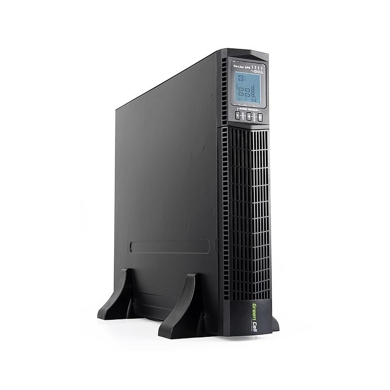 Green Cell RTII 2000VA Online-USV (Doppelwandler) 1800 W Schwarz