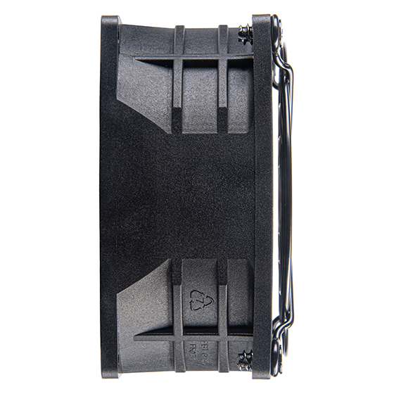 SilverStone FHS 80X PWM Gehäuselüfter 80 mm Schwarz