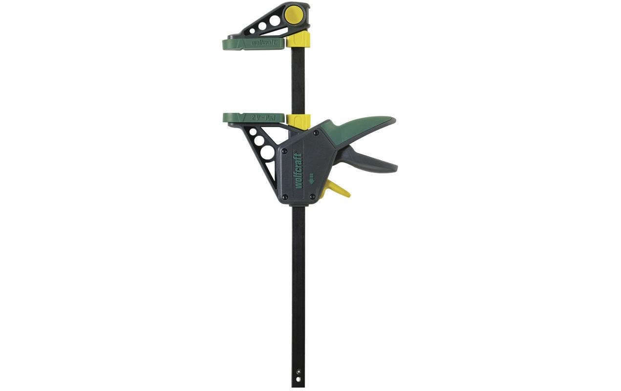 Wolfcraft EHZ PRO 100-915 Einhandzwinge 915 mm Spannbereich 100 mm Ausladung