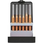 Gedore RED Splinttreibersatz Ø 3 - 8 mm in Metallklappkassette 6-teilig (3300823)