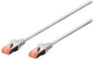 Digitus Netzwerkkabel CAT 6 S-FTP Patchkabel DK-1644-0025/WH (0.25m weiss) (DK-1644-0025/WH)