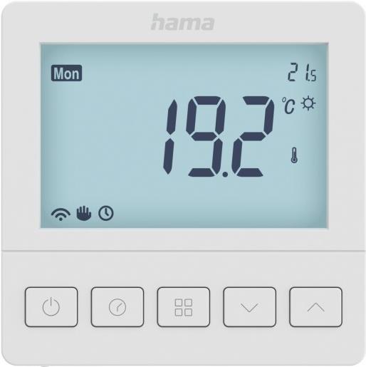 Hama Smartes Fußbodenheizungs-Thermostat, Unterputz, per App/Sprache steuern (00176629)