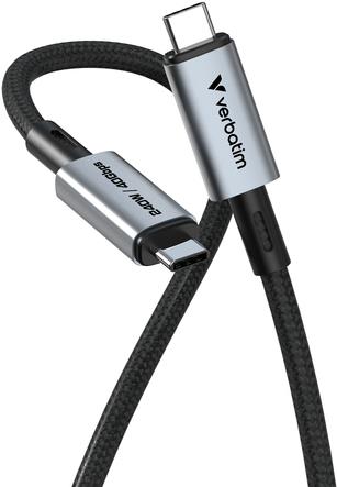Verbatim USB TYPE-C CONN DISP 1.2M 240W - Digital/Daten (31847)