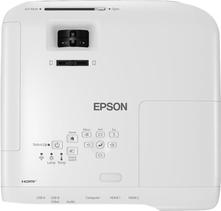 Epson EB-FH52 3-LCD-Projektor 4000 lm weiß 4000 lm Farbe V11H978040