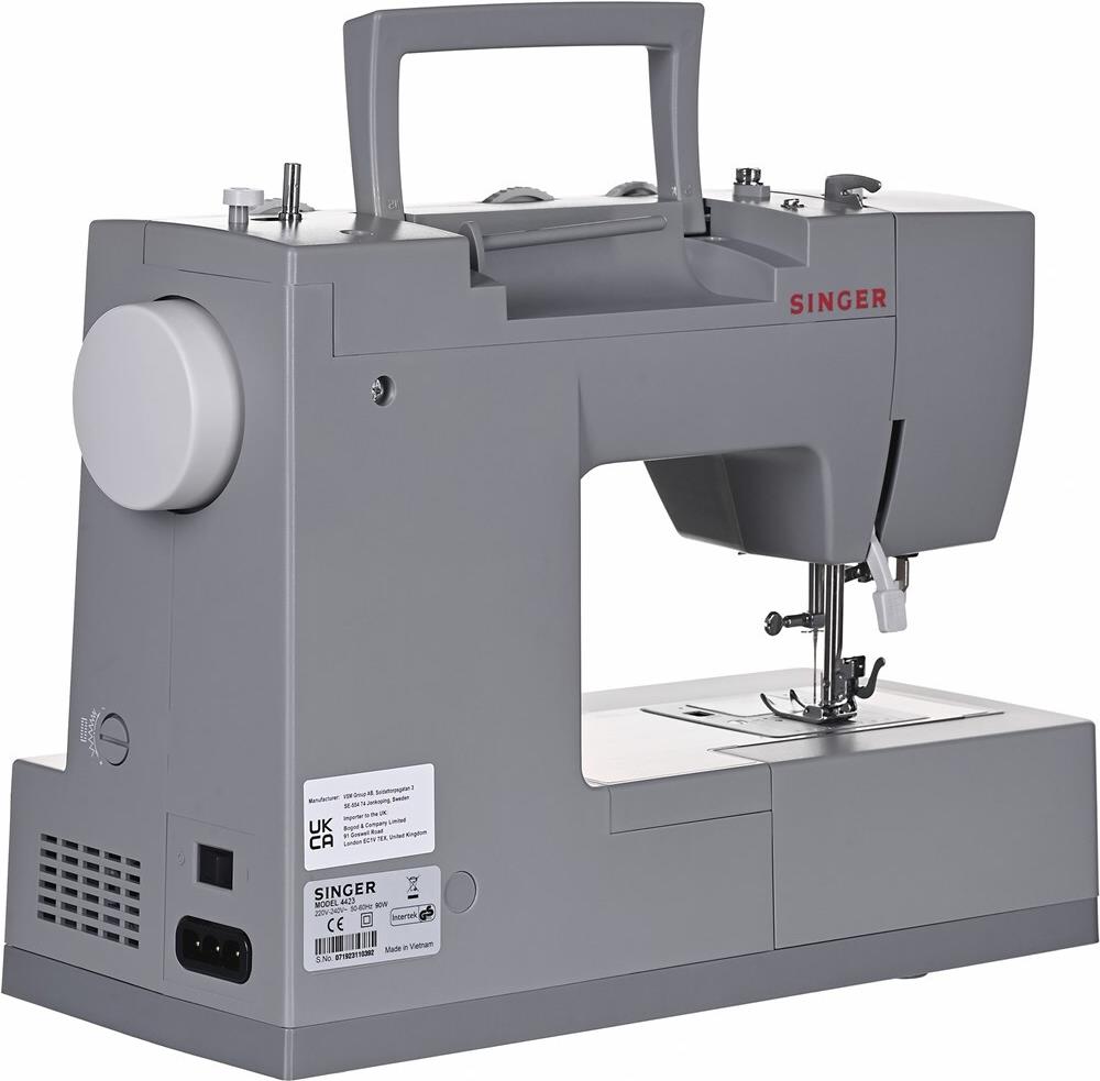 Singer Heavy Duty SMC 4423 Nähmaschine Grau, Weiß