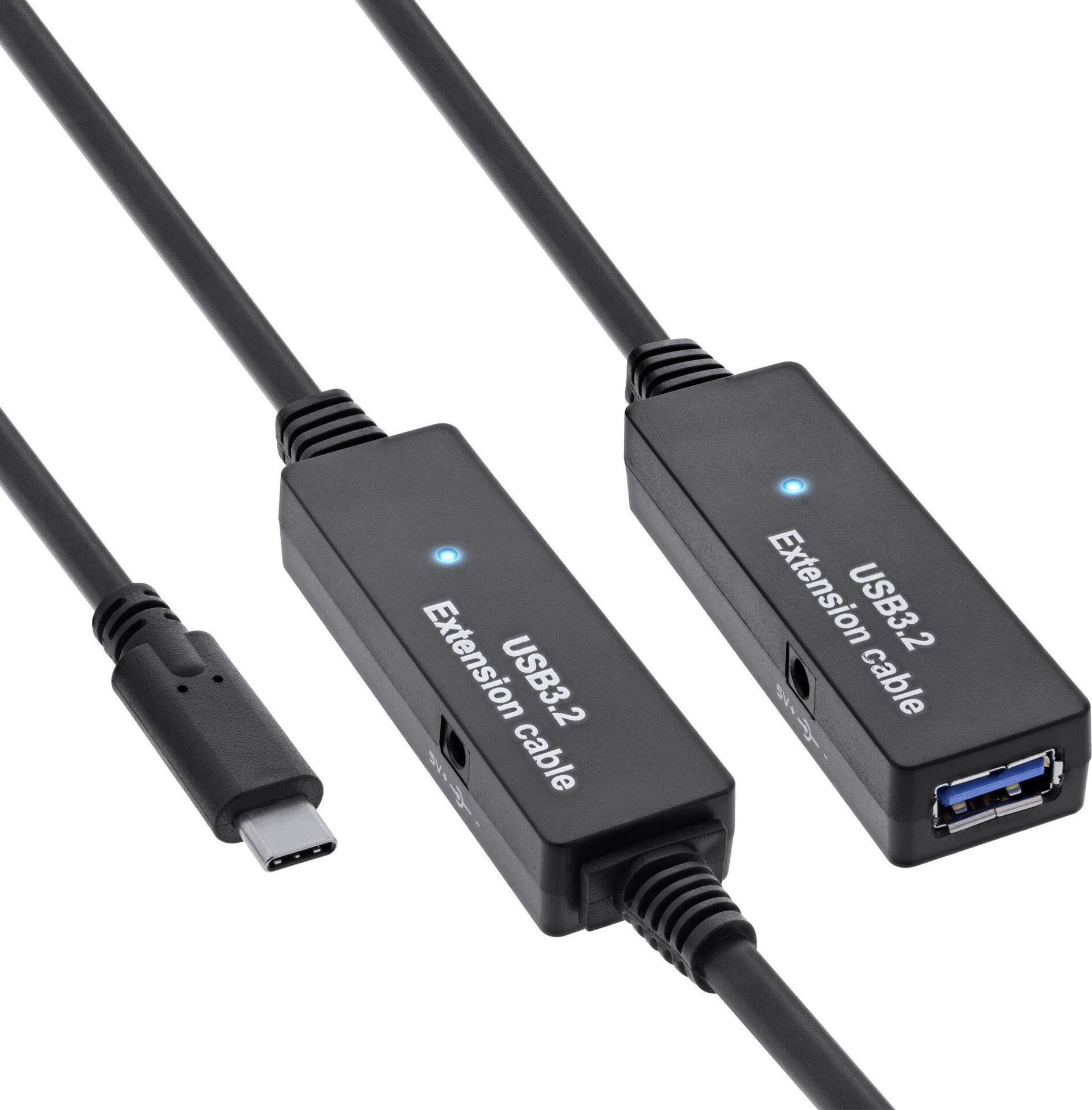 InLine USB 3.2 Gen.1 Aktiv-Verlängerung (35655D)