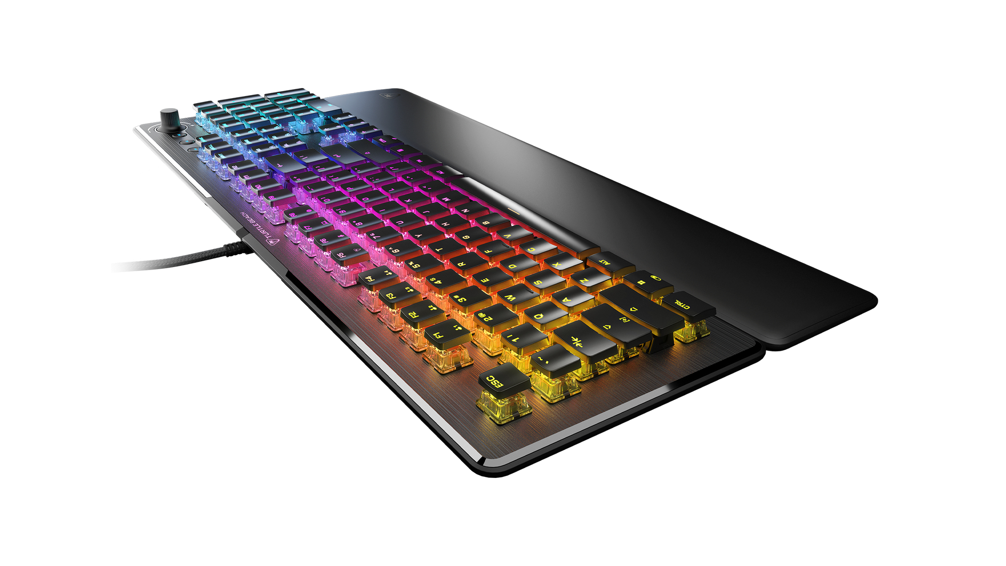 Turtle Beach Vulcan II Gaming-Tastatur Mechanisch RGB-LED QWERTZ Schwarz