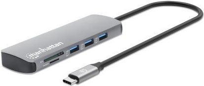 Manhattan Dockingstation - USB-C 3.2 Gen 1 (190459)