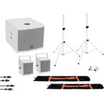 Omnitronic 20000837 Lautsprecher Weiß Verkabelt & Kabellos 800 W (20000837)