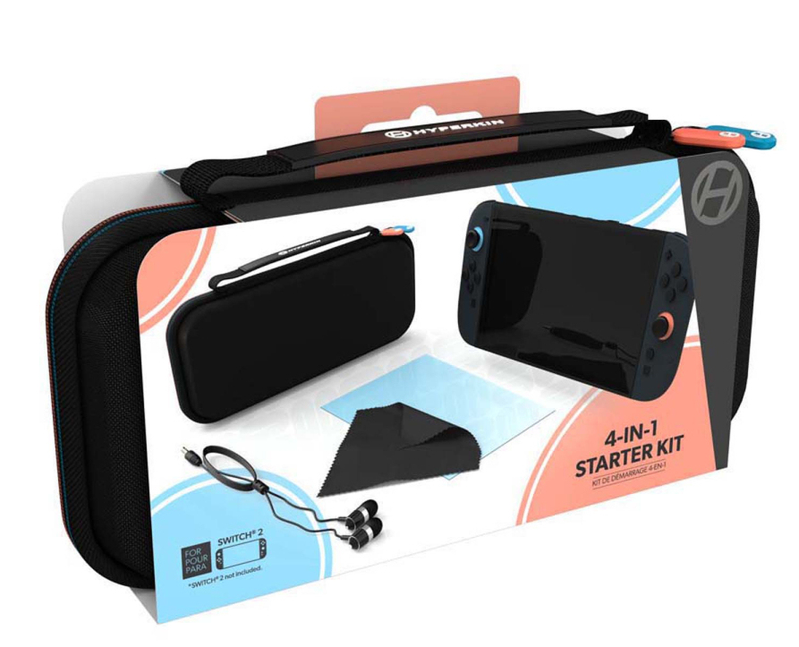 Hyperkin Armor3 Starterkit Nintendo Switch 2 Schwarz
