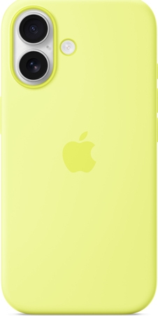 Apple iPhone 17 Silicone Case with MagSafe - Neon Yellow (MGEV4ZM/A)
