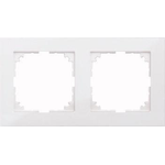 MERTEN M-Pure-Rahmen 2-fach polarweiss MEG4 MEG4020-3619 (MEG4020-3619)