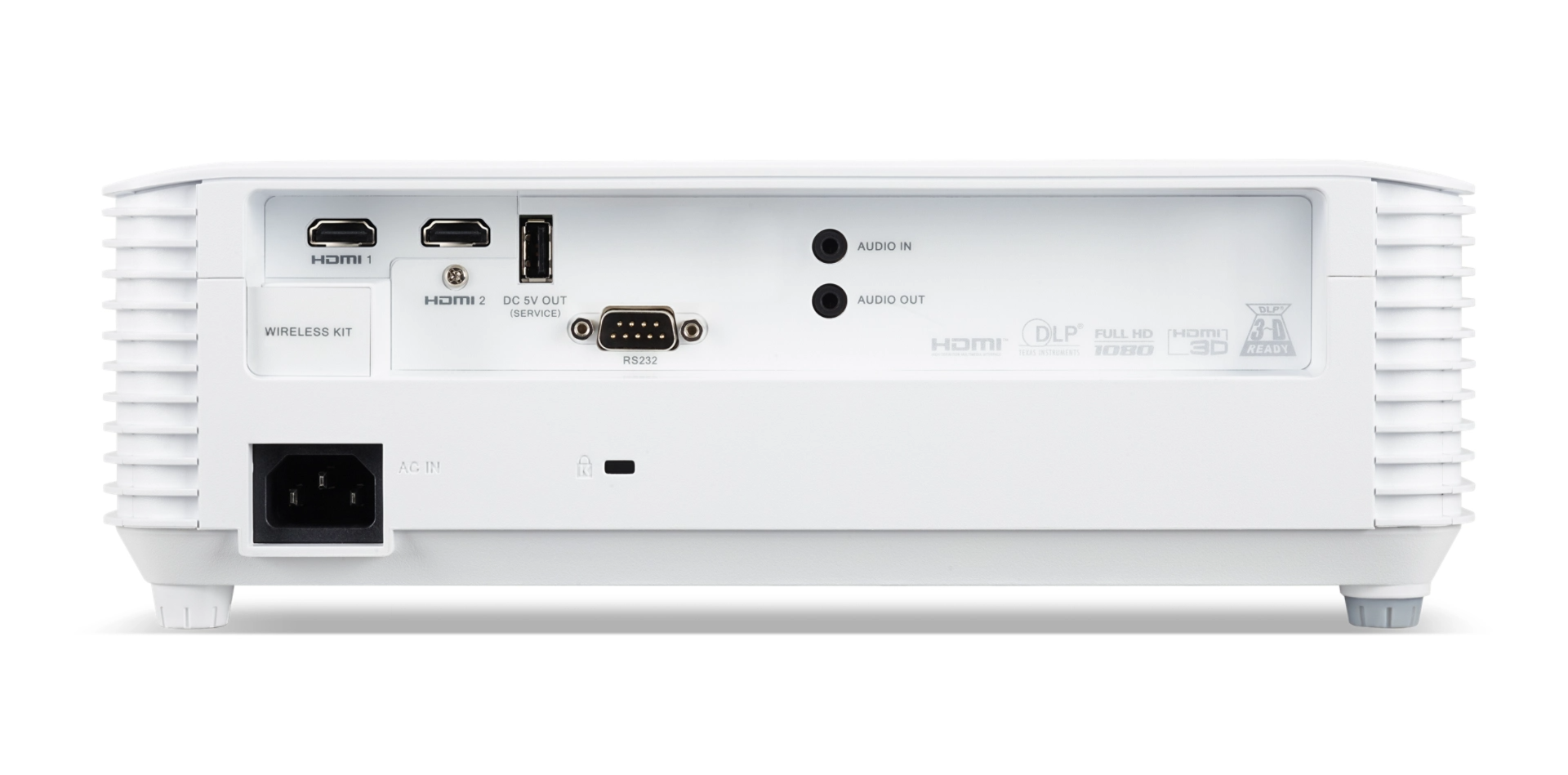 Acer H6546Ki DLP-Projektor 1920 x 1080 5200 ANSI Lumen Weiß