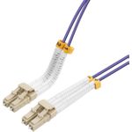 Lanview Bendable LC-LC Multimode fibre cable duplex 2m OM4 (LVO231811-FLEX)
