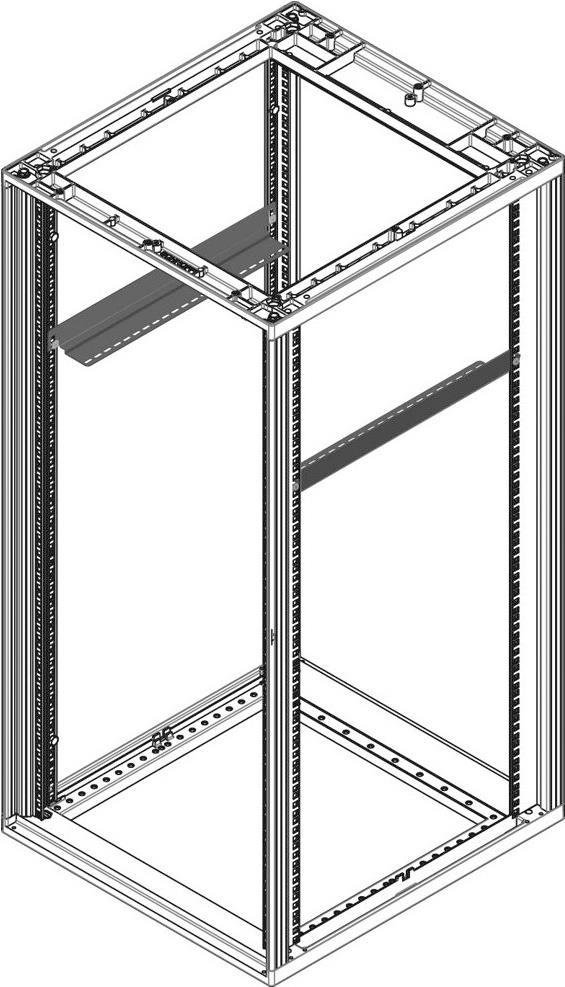 SCHROFF SLIDE RAIL 1000D 50KG 2PC (25230146)