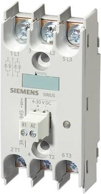 Siemens 3-phasiges Halbleiterrelais 3RF22 1 St. 3RF2230-3AC45 Last-Strom 30 A (3RF2230-3AC45)