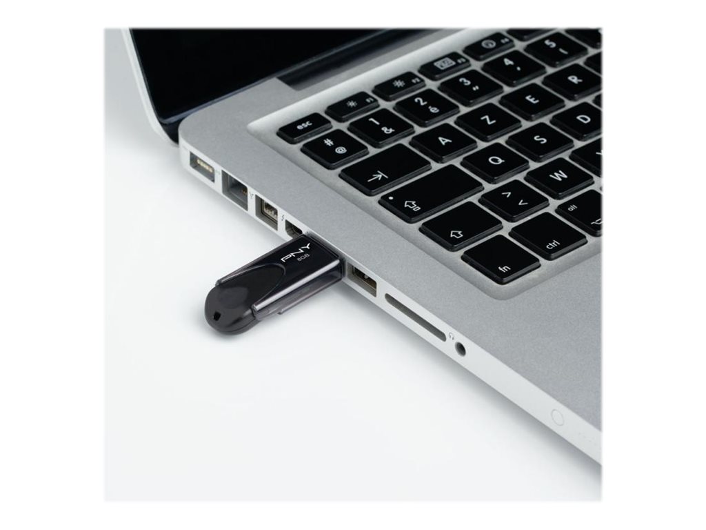 PNY Attaché 4 USB-Stick 8 GB USB 2.0 Schwarz