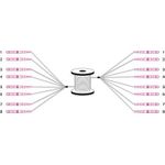 DIGITUS Kabelpeitsche (DK-24338U050BK-BBB)