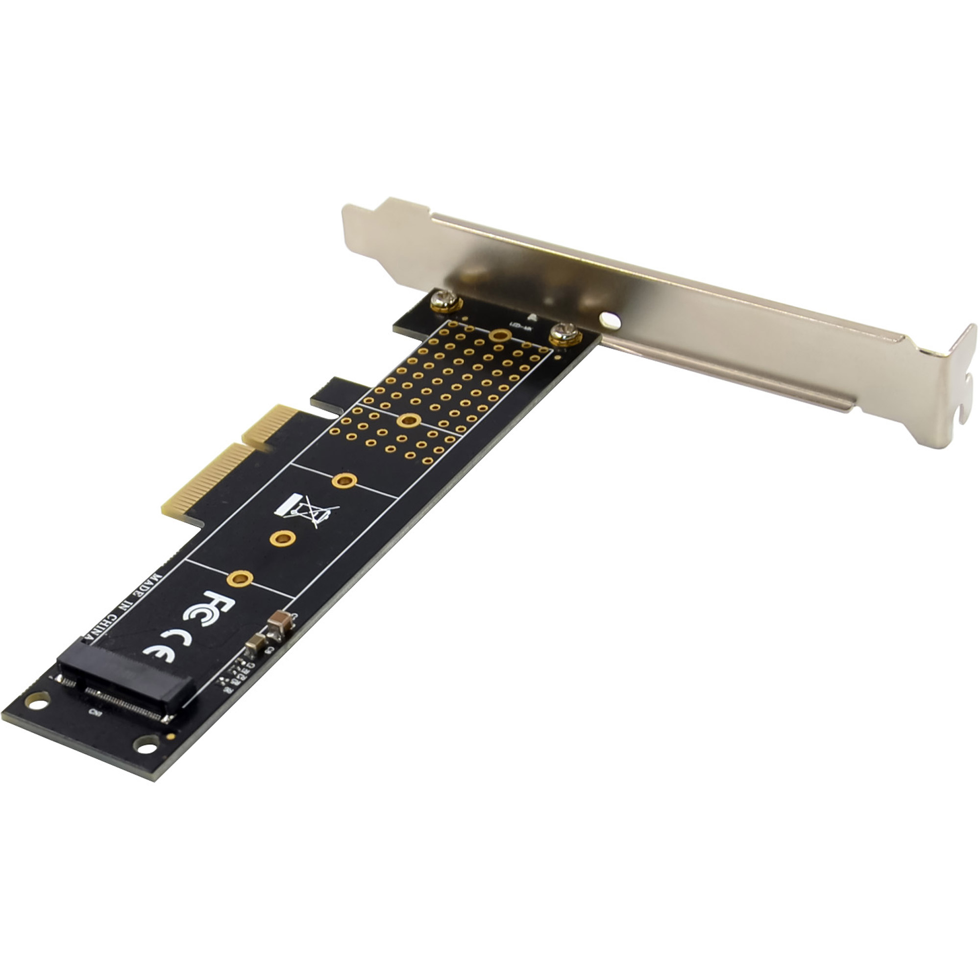 InLine Schnittstellenkarte PCIe x4 zu M.2 NVMe Key M 22110 Low-Profile