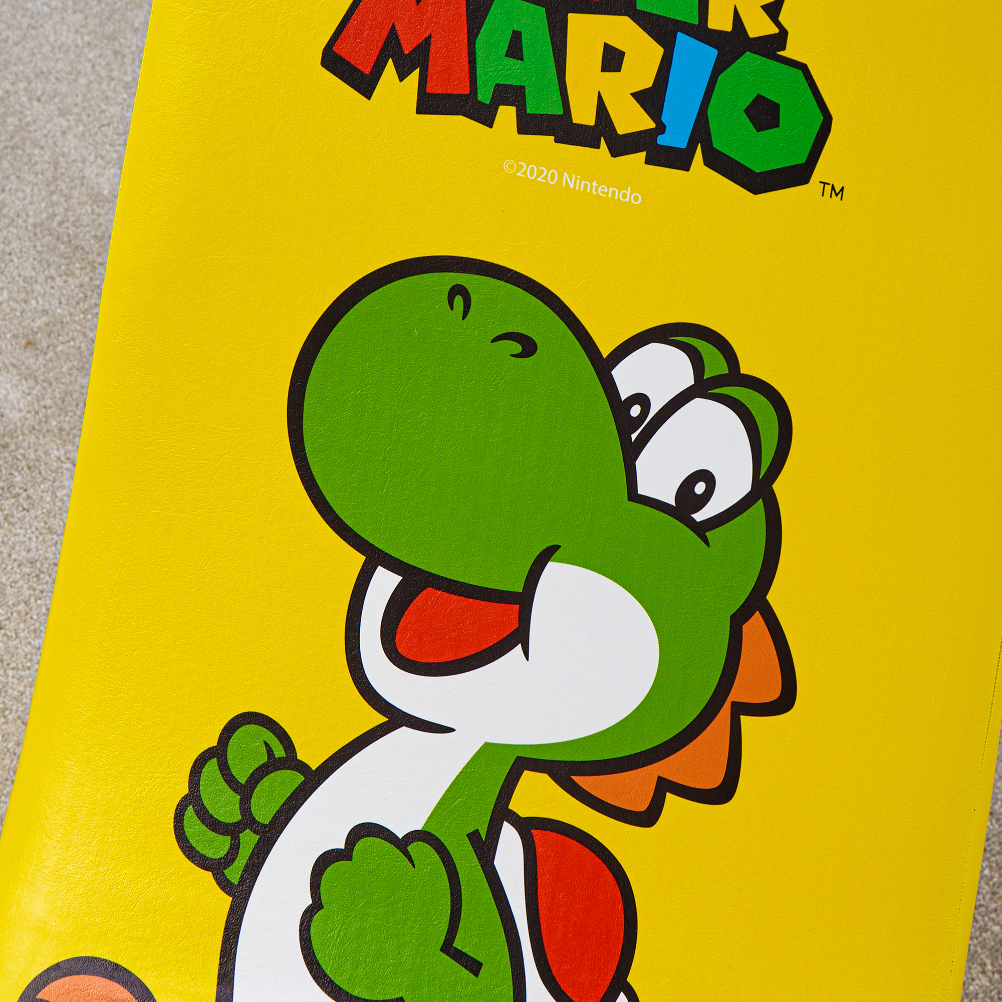X-Rocker Super Mario Video Rocker - Yoshi Konsolen-Gamingstuhl Grün, Gelb