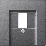 GIRA 037628 Abd.USB-Spannungsvers.PDSystem 55 Anthrazit (037628)