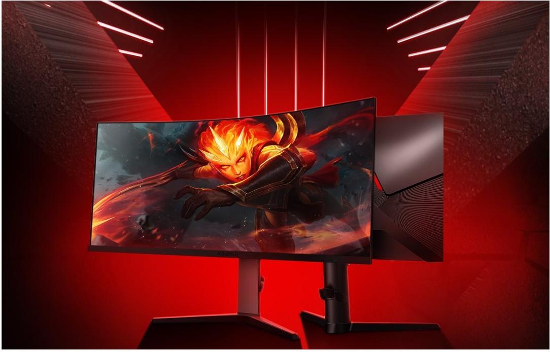 KOORUI G3441VC 34" WQHD Gaming-Monitor 180 Hz Schwarz