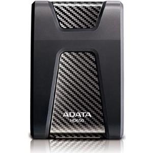 ADATA Externí HDD 2TB 2.5" USB 3.1 DashDrive Durable HD650, cerný (gumový, nárazu odolný) (AHD650-2TU31-CBK)