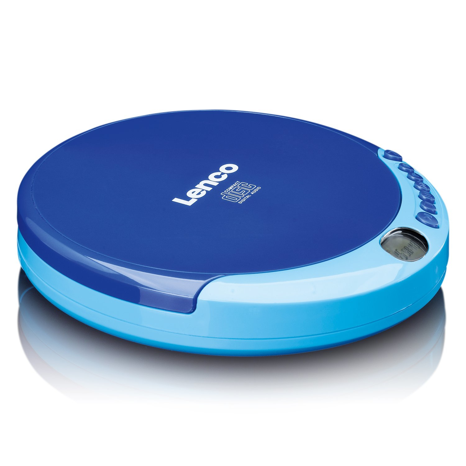 Lenco CD-011 Tragbarer CD-Player Blau
