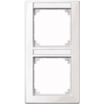 MERTEN Rahmen 2-fach m.Besch.träger 470219 M-SMART polarweiss glänzend 470219 470219 (470219)