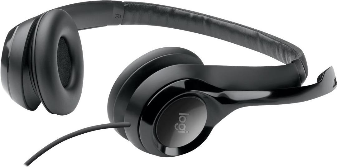Logitech USB Headset H390 On-Ear Schwarz