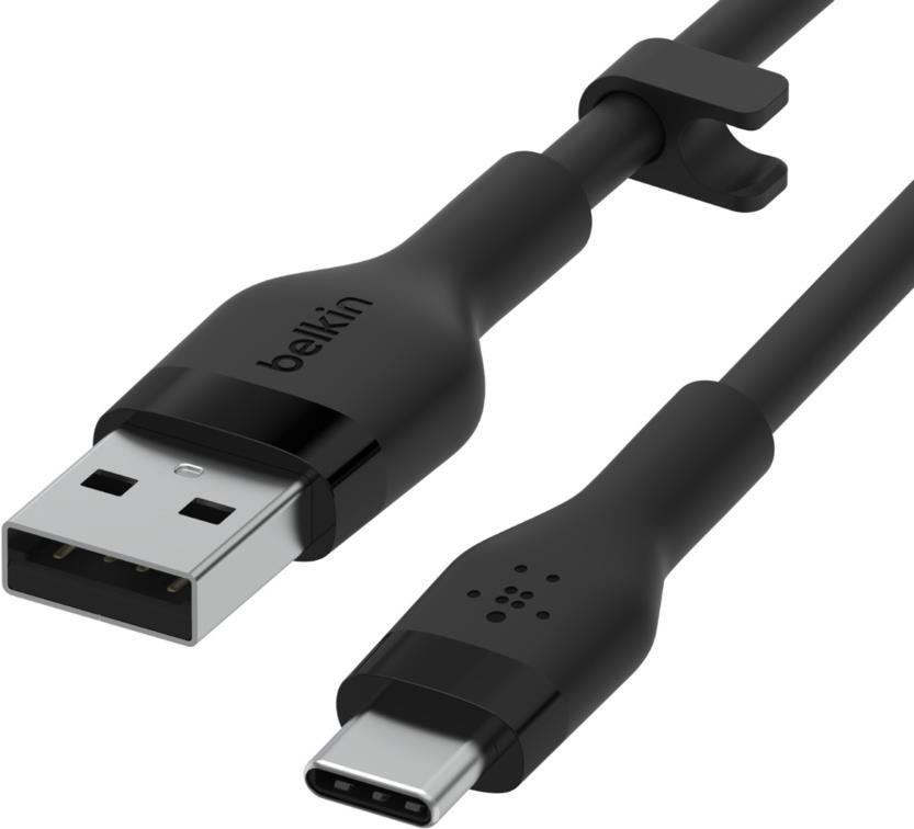 Belkin BOOST↑CHARGE Flex USB Typ-C-Kabel 3 m USB 2.0 Schwarz