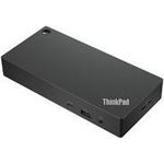 Lenovo ThinkPad Universal USB-C Smart Dock - Dockingstation - USB-C - HDMI, 2 x DP - GigE - 135 Watt - Europa - für ThinkPad X1 Carbon Gen 9 20XW, 20XX; X1 Yoga Gen 6 20XY, 20Y0