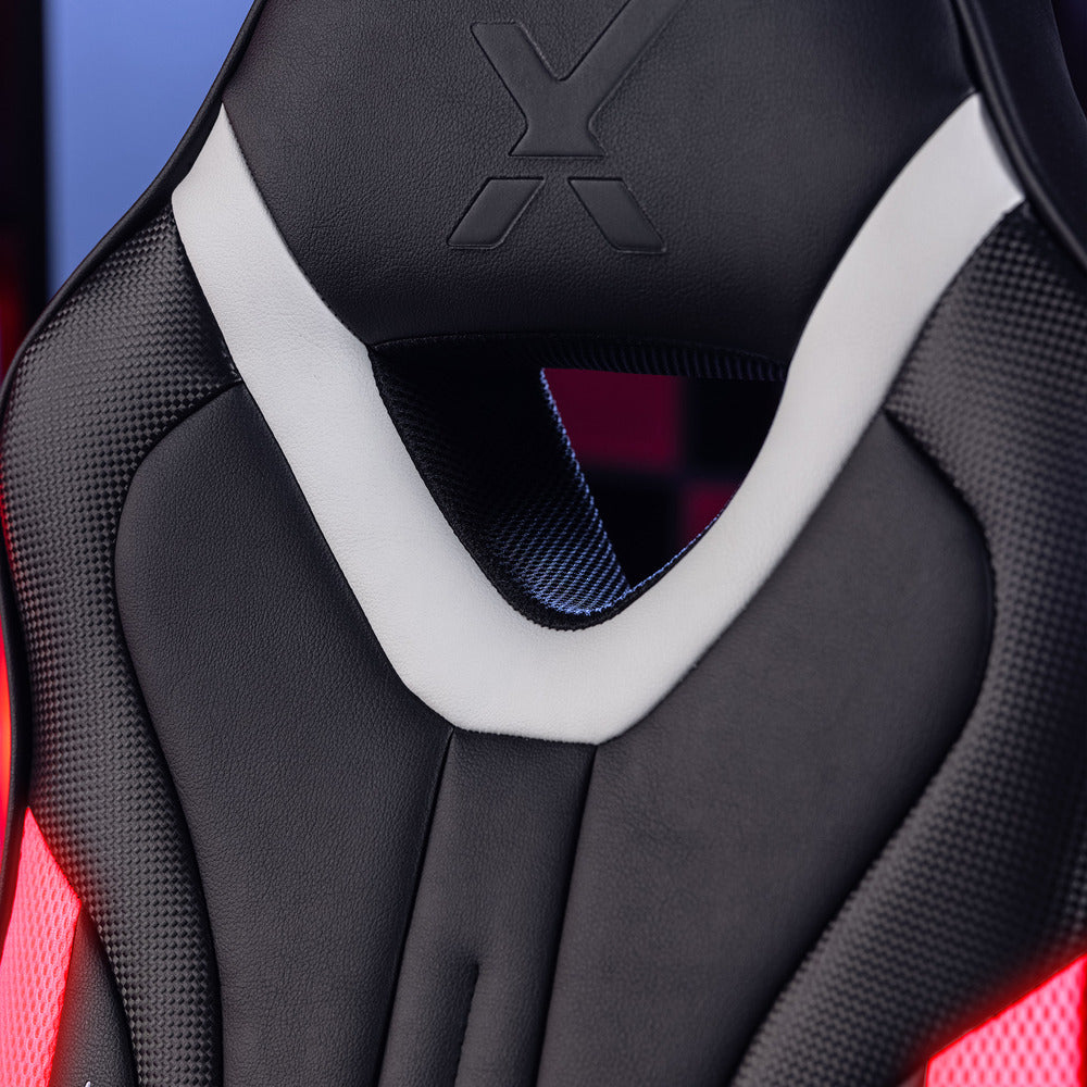X-Rocker Fury RGB 2.1 Gaming Sessel Schwarz