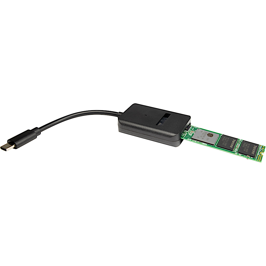Inter-Tech K-1696-P2 M.2 SSD Adapter USB-C 3.2 Gen 2 Schwarz