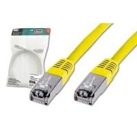 DIGITUS Premium - Patch-Kabel - RJ-45 (M) bis RJ-45 (M) - 20 m - SFTP - CAT 5e - geschirmt - Gelb