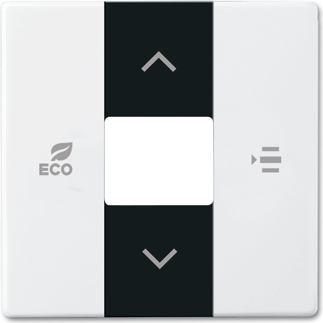 Busch-Jaeger 6236-84. Produktfarbe: Schwarz, Weiß, Markenkompatibilität: Busch-Jaeger, Design: konventionell (6220-0-0250)