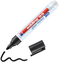 Glasboard-Marker 95 schwarz 1.5-3mm Rundspitze trocken abwischbar (4-95001)