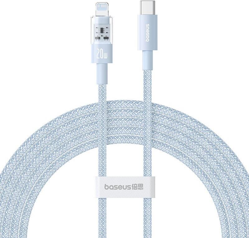 Baseus Gem USB-C zu iP Schnellladekabel 2 m 20 W Blau (P10373001311-01)