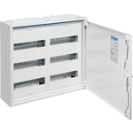 Hager FWB32S. Typ: Freistehendes Gestell, Produktfarbe: Weiß, Internationale Schutzart (IP-Code): IP44. Breite: 550 mm, Tiefe: 161 mm, Höhe: 50 mm (FWB32S)