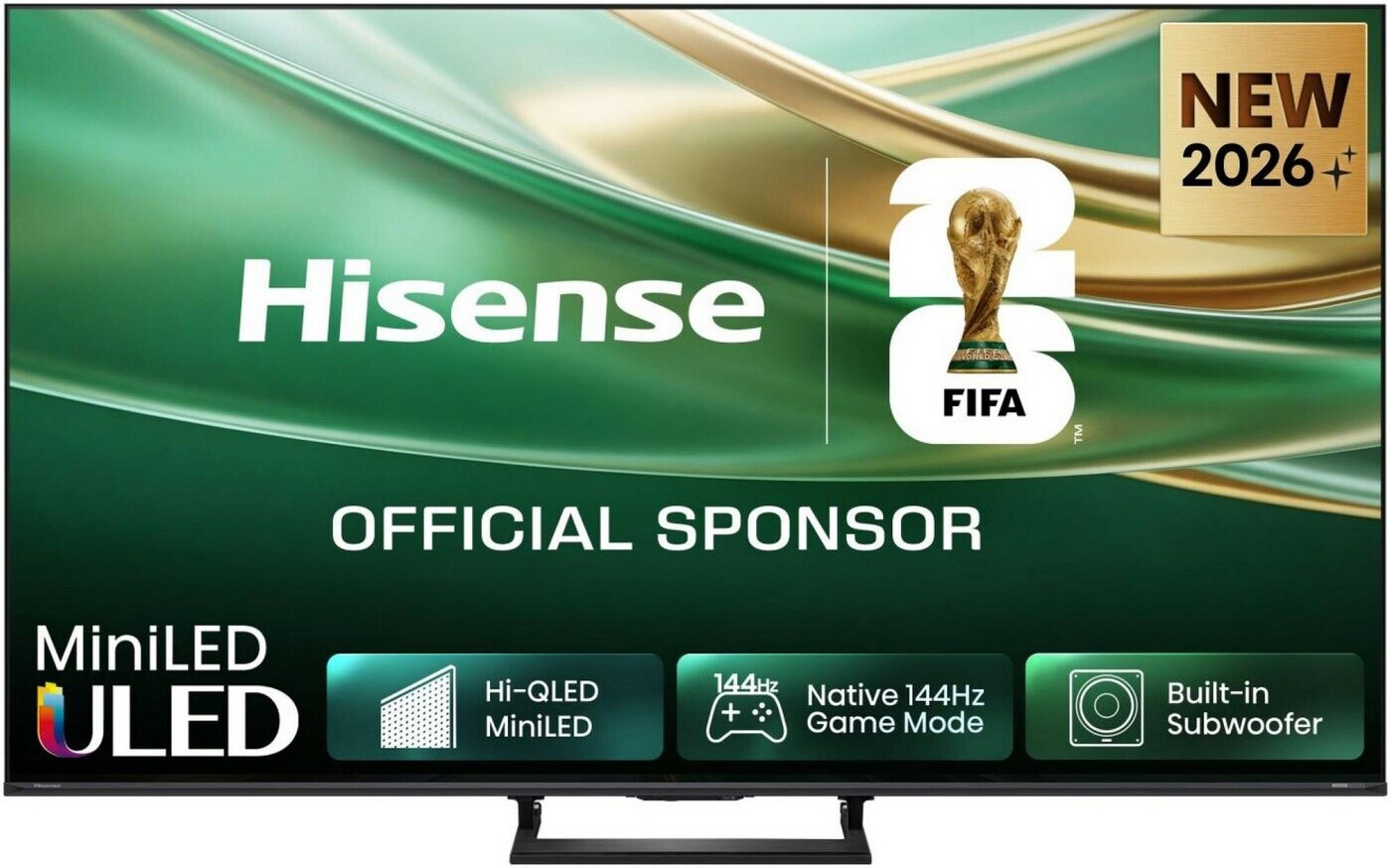 Hisense 75E8S 189cm 75" 4K UHD Mini LED Smart TV Fernseher (75E8S)