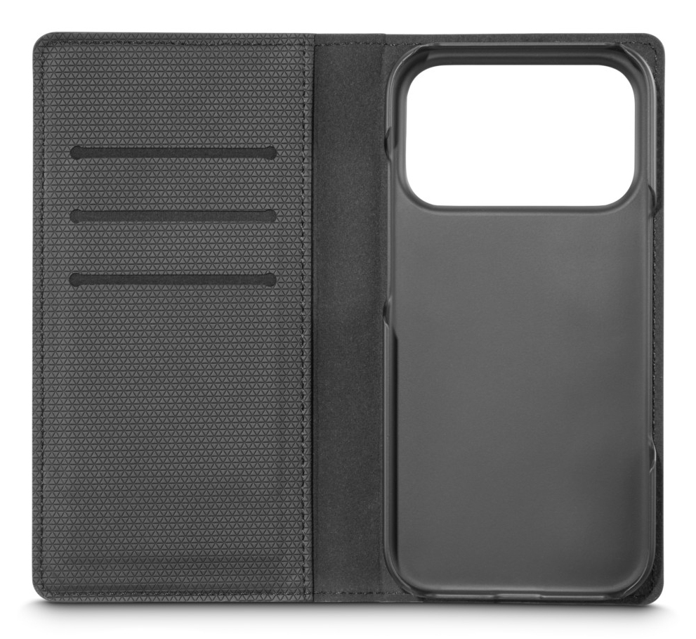 Black Rock Booklet The Classic für Apple iPhone 17 Pro Schwarz