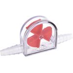 Alphacool Eisfluegel Durchflussanzeiger Rot 6-11mm - Acryl (17357)