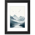 Hama Kunststoffrahmen Chill, Schwarz, 10 x 15 cm (00193283)