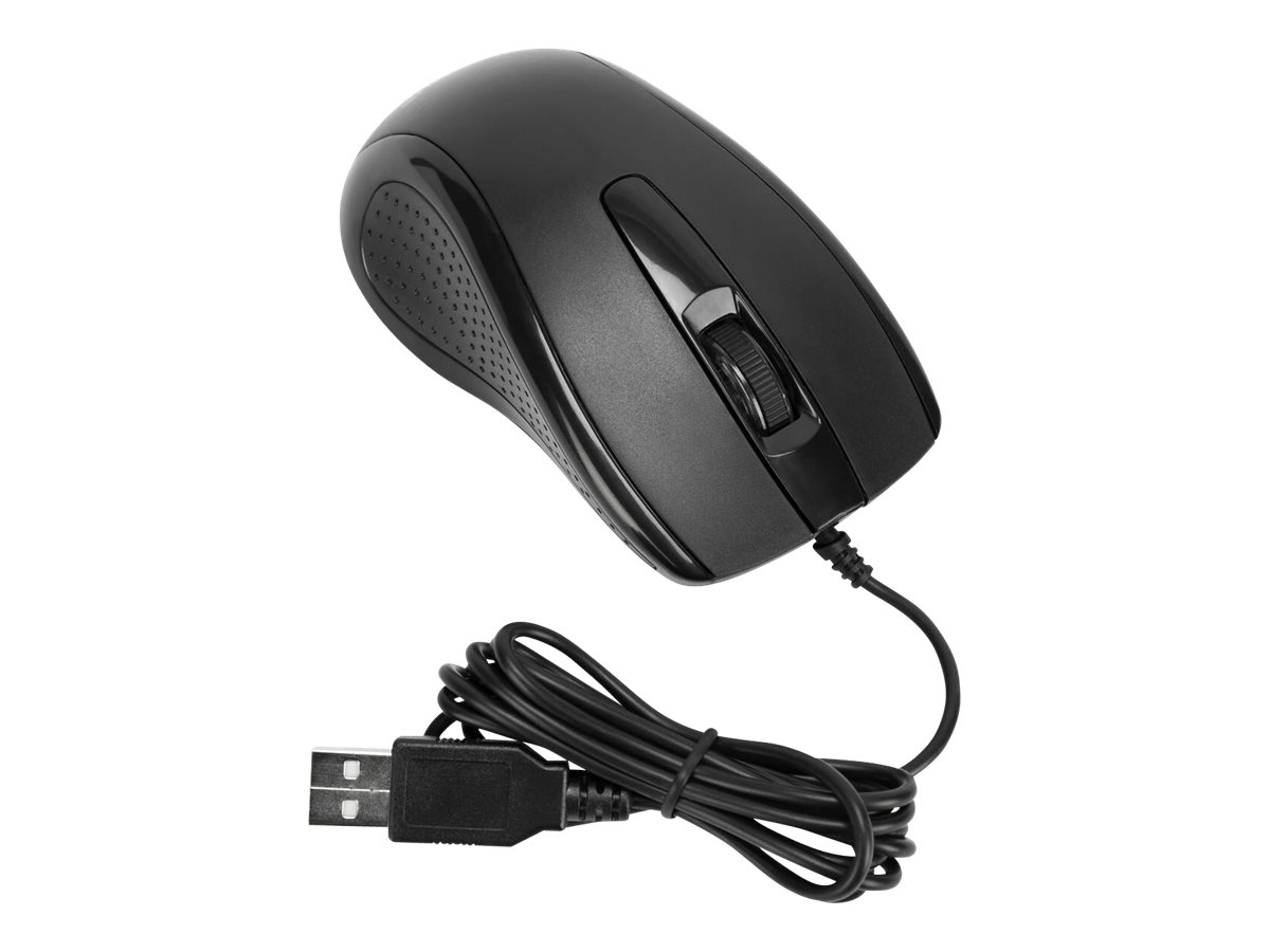 Targus Full-Size Maus Beidhändig USB Typ-A Optisch 1000 DPI Schwarz