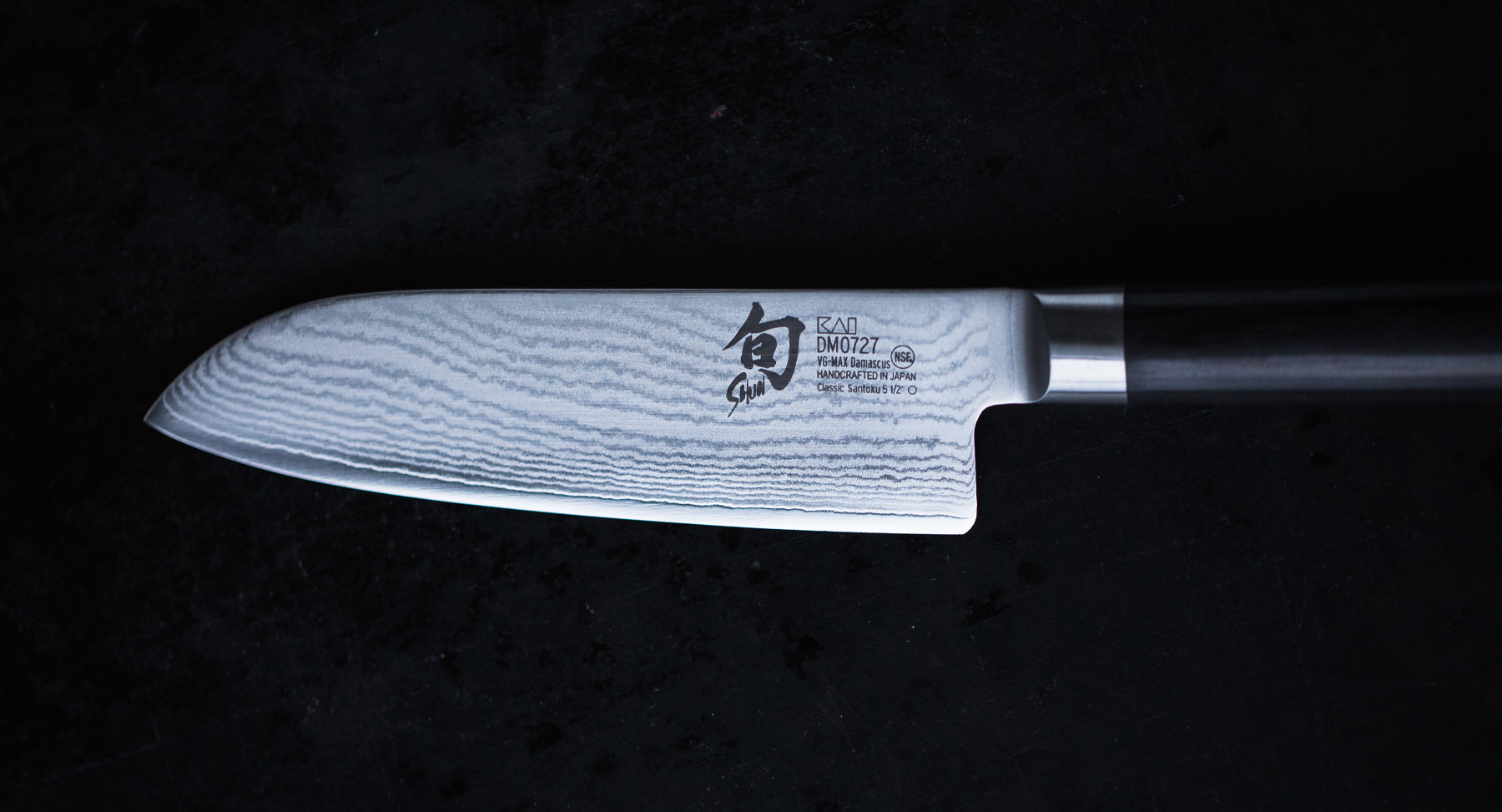 kai Shun Classic Tranchiermesser 18 cm Edelstahl Holzgriff Schwarz